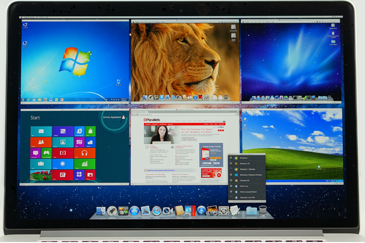 parallels for mac for server administration